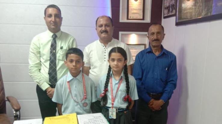  Dehra. Lotus School's Vaibhav-Ridham joins Navodaya School 1111 222