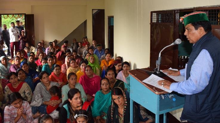Solan: Development of the state will happen only through the development of villages: Dr. Shandil 333