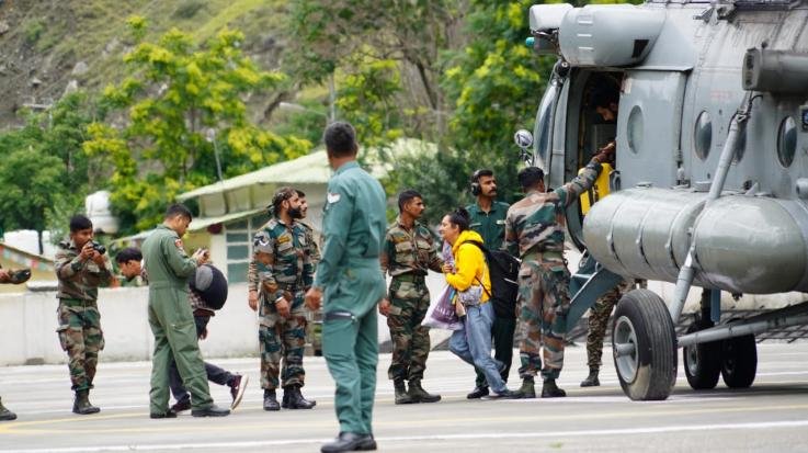 Kinnaur: 118 tourists stranded in Sangla rescued