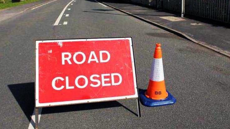 टैंक रोड पर सतेजा हाउस से रघुवंशी हाउस तक सड़क मार्ग 23 से 25 जनवरी तक बंद