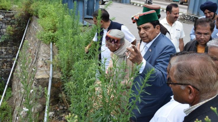 Dr. Shandil gave instructions to restore basic facilities