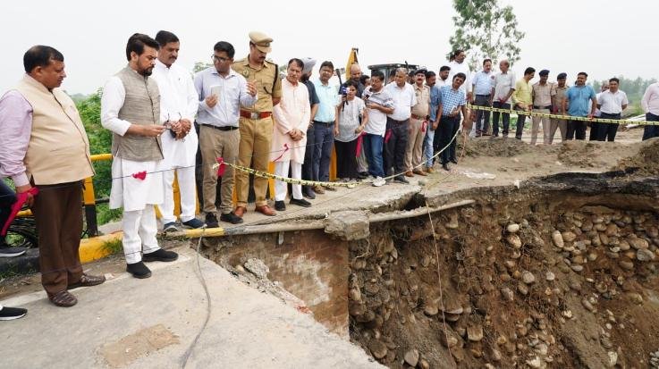  Loss in Una reduced due to swan channelization in BJP government: Anurag