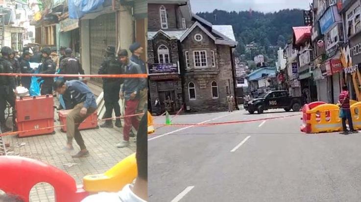NSG reached Shimla to investigate the blast, commandos along with dog squad searched the area