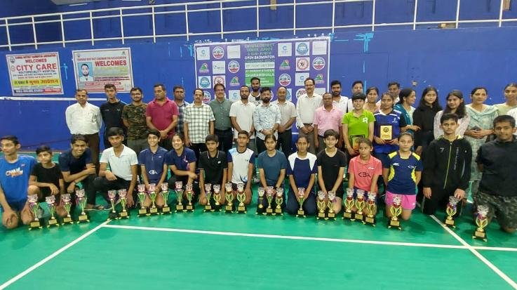Dharamshala: Players of Kapoor Badminton Academy and Dharamshala dominate the sub-junior badminton competition