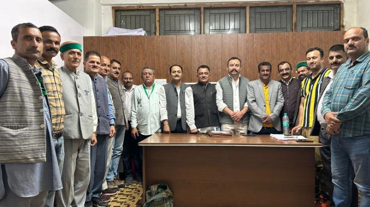  Shimla: State Kisan Congress expressed gratitude to the government for solving the problems