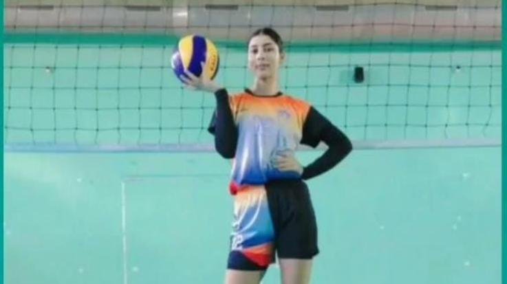  Neha Thakur of Chhog Tali of Rajgarh selected in Indian volleyball team