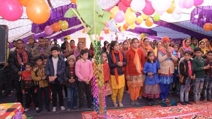 भागवत कथा के पांचवे दिन किया श्री कृष्ण की बाल लीलाओं का वर्णन