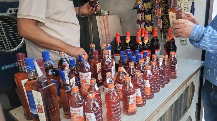  Excise department seized 750 cases of illegal liquor in a month