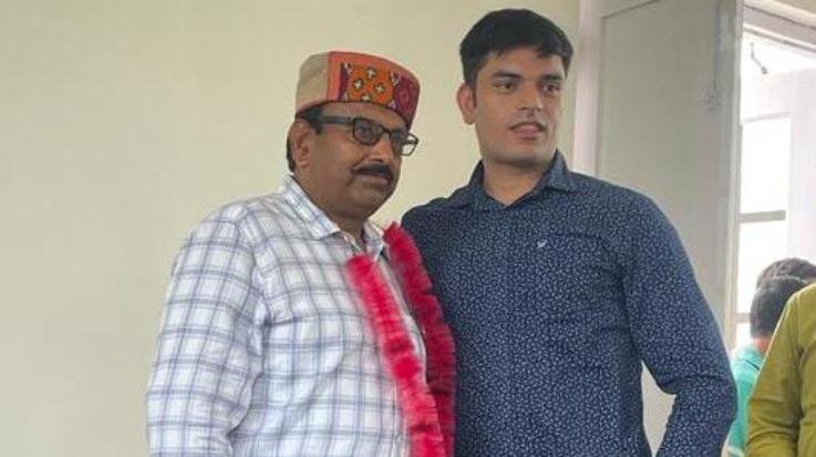 Dehra: Raju Dhiman of Haar retired from the post of Superintendent in Forest Department