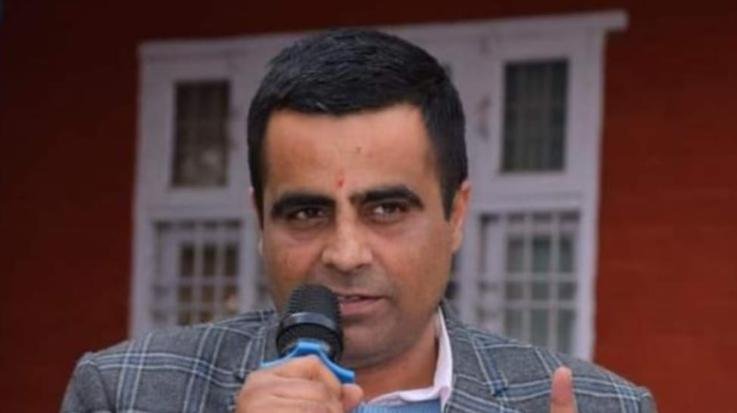 Dharamshala: State BJP does not want Center to issue relief package to Himachal: Puneet Malli