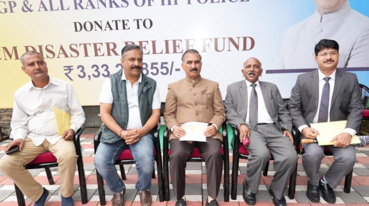 Jwalamukhi: Loret Institute gave Rs 5 lakh to Chief Minister's Disaster Relief Fund