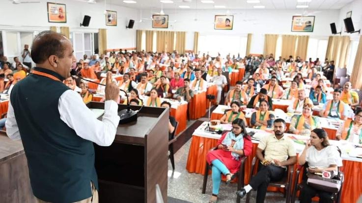 Palampur: The first such government in Himachal, which disillusioned the public within eight months: Jairam