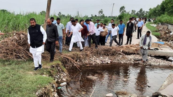 Indora: Loss of 2000 crores to Jal Shakti Department due to disaster: Mukesh Agnihotri