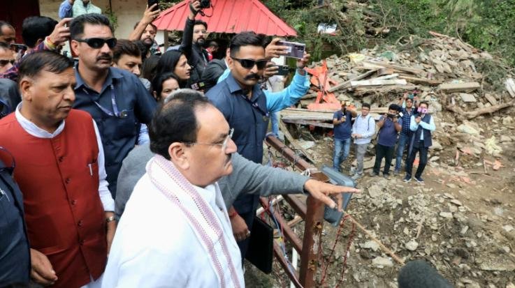 BJP President Nadda said to CM – You ask for any help, Center will give