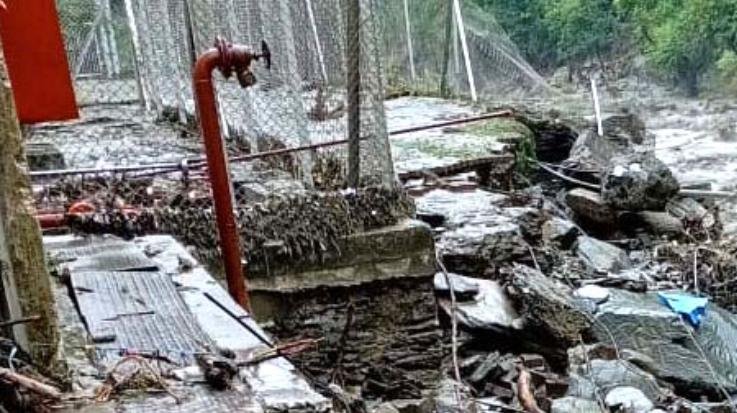  Mandi: Patikari Power House destroyed by flood in Khad