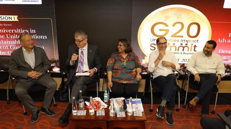 Solan: VC of Shoolini University addressed the G20 University Impact Summit