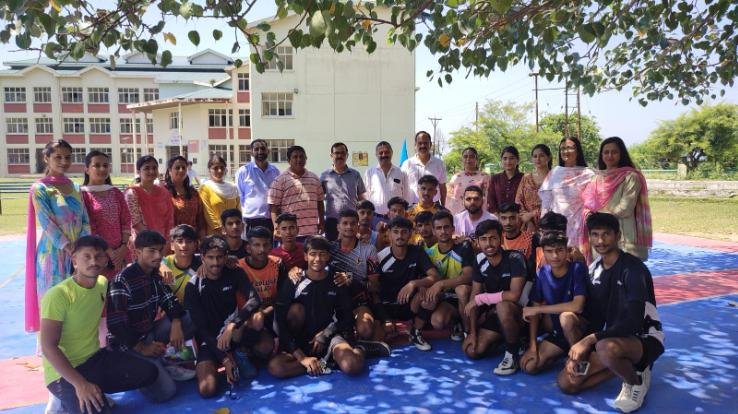 National Sports Day celebrated in Jwalaji College