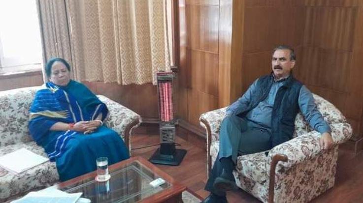 Pratibha Singh asked for additional funds from Chief Minister for Central Zone Mandi