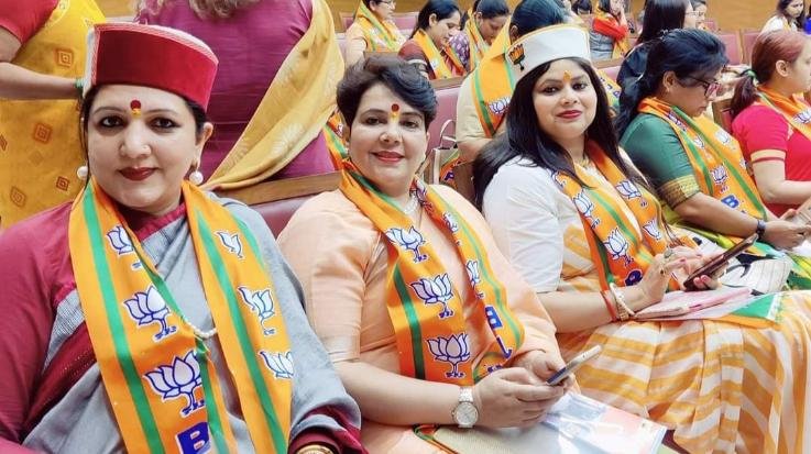 Shimla/Delhi: Varsha, Rachna, Seema participate in National Social Media Meet