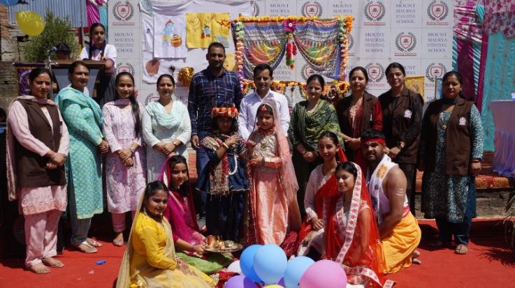 Joginder Nagar: Festival of Janmashtami celebrated at Mount Maurya International School