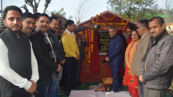 विधायक सुभाष ठाकुर ने कुनाला से कोलहवीं सड़क का किया भूमि पूजन