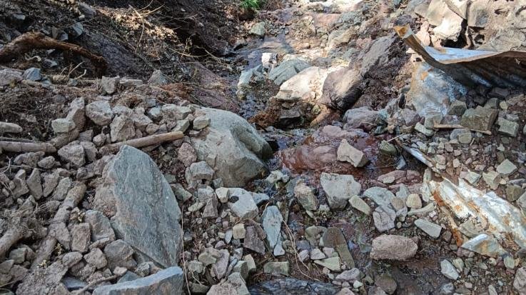 Kasauli: There is no drinking water scheme of Jal Shakti Department in Majed village.