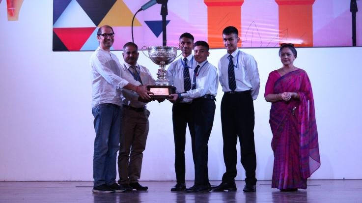 Solan: Rashtriya Indian Military College, Dehradun was the winner in Mohinder Memorial Bilingual Turncoat Debate. 111