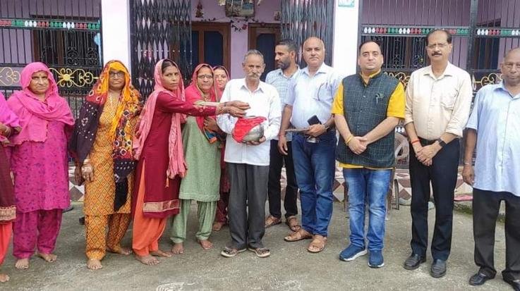 Jaisinghpur: Soil collected in urn from Bhatwara, Kotlu, Lahat, Bhegtar and Dib booths.