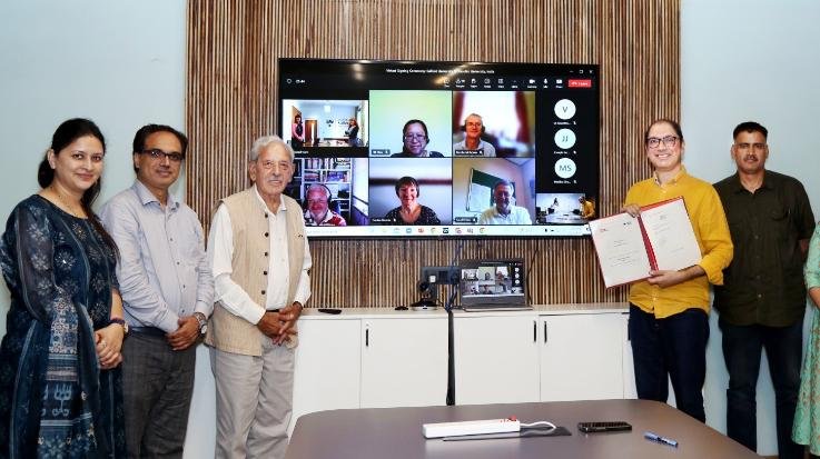 MoU signed between Shoolini University and Salford University UK