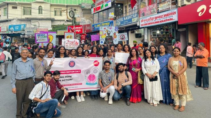 Solan: Activities organized in Shoolini University on World Suicide Prevention Day.