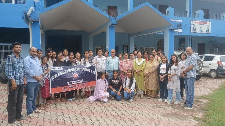 Dehra: Webinar organized on Stop Child Sexual Abuse Act in Dhaliara College