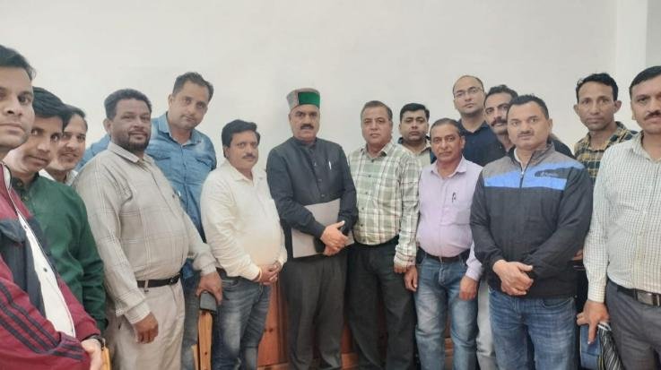 Delegation of C&V Teachers Association put demands before CM and Education Minister 111