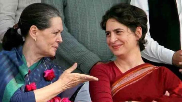 Sonia and Priyanka reached Shimla, mother and daughter can go to Ramlok temple of Solan