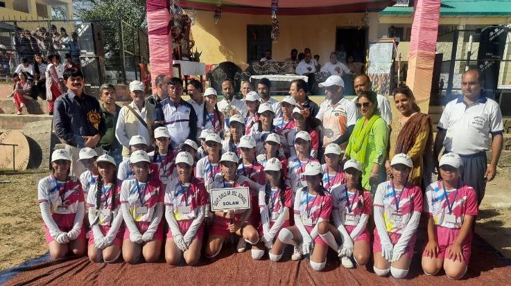 Conclusion of girl sports competition in student school Kunihar 111222