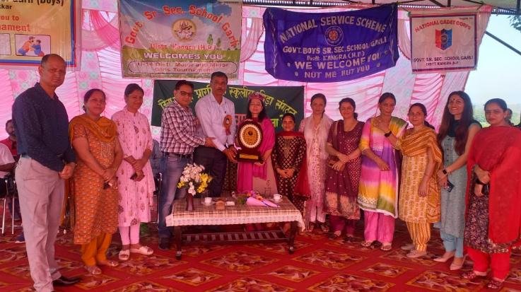 Dehra: District level under-14 sports competitions started in Garli School 111