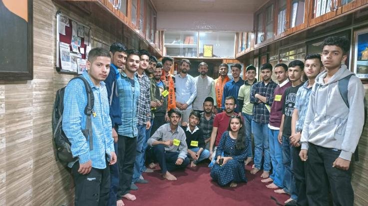 Shimla: Pankaj Sharma becomes president of ABVP evening unit.