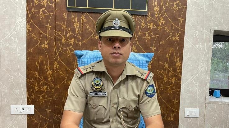  Indora: Ashish Pathania took charge as SHO Indora