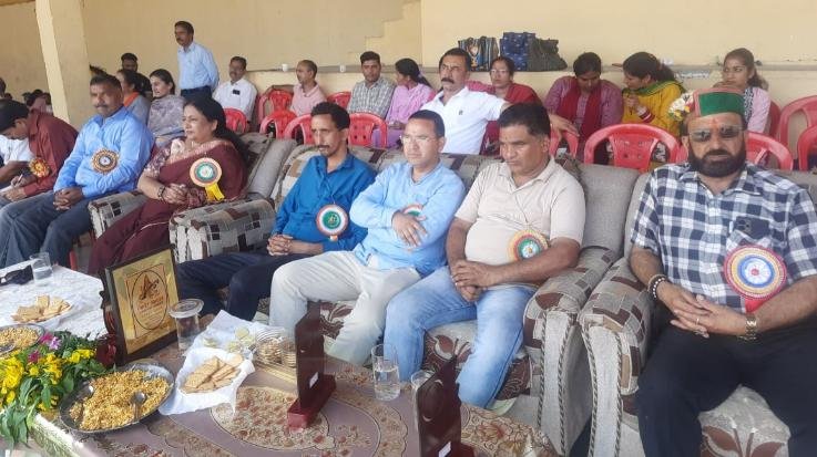 Under-14 student games started in Girls School Kunihar