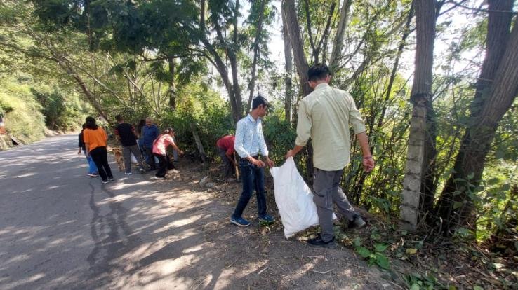 Solan: Cleanliness campaign launched in Nauni University campus