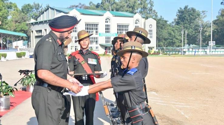 Solan: Passing out parade of the first batch of Agniveers held in Subathu.