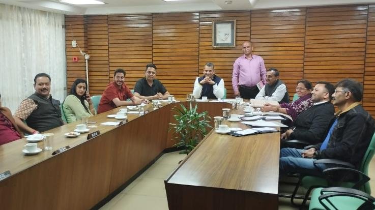 Welfare committee meetings held in the assembly secretariat