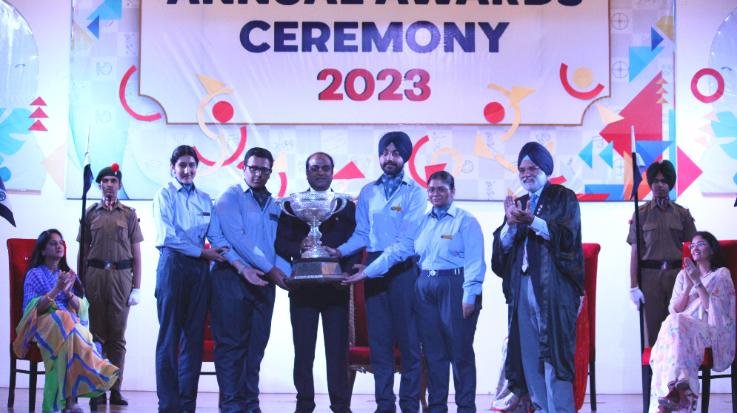 Annual prize distribution ceremony celebrated at Pinegrove School Dharampur.