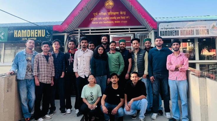 Shimla: Kuldeep Verma became the head of Bushahr Students Welfare Association