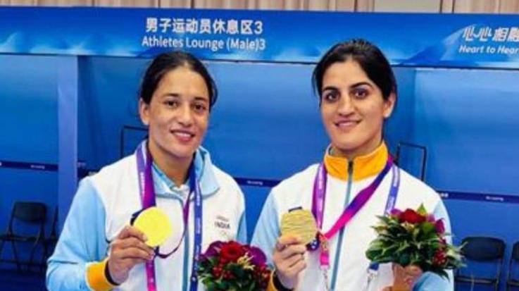 Dharamshala: Two daughters of Center of Excellence Dharamshala brought fame to the country in China. 123