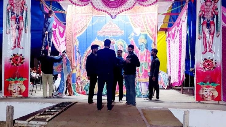 Kunihar: Rajdarbar ready for grand staging of Kunihar Ram Leela