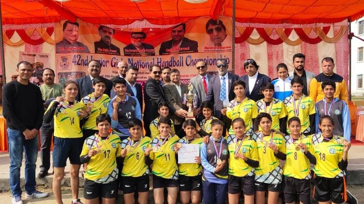 42वीं जूनियर रष्ट्रीय हैंडबॉल प्रतियोगिता में जीता हिमाचल