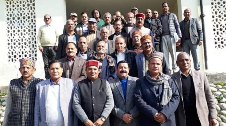  भारतीय राज्य पैन्शनर महा संघ की राज्य कार्यकारणी की प्रथम बैठक