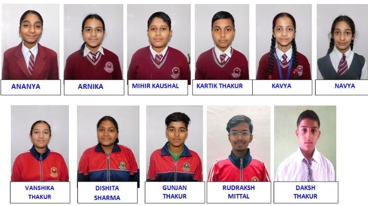 11 players of BL School Kunihar selected for state level sports competition