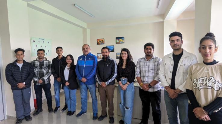  Placement process of students of HPU's Institute of Tourism Study begins