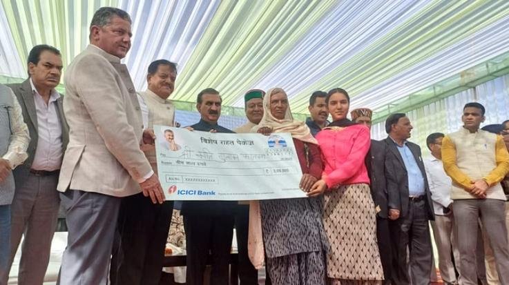 CM releases Rs 9 crore for rehabilitation of disaster affected people in Kullu 111